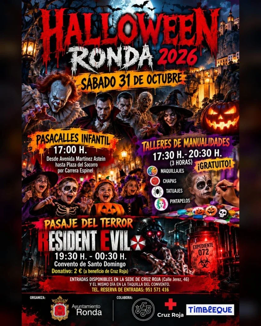 Halloween programme in Ronda