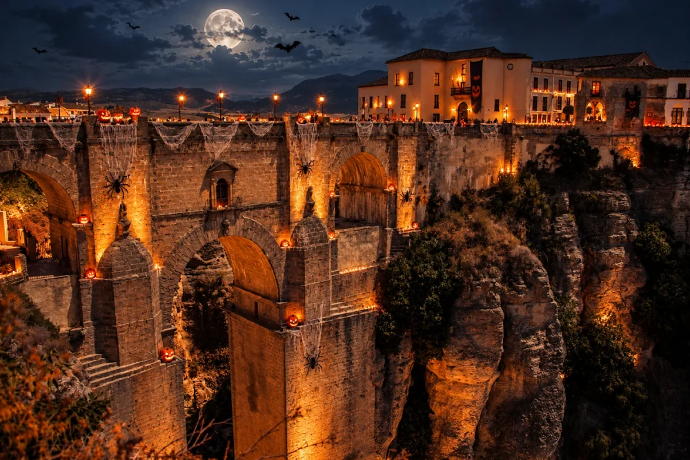 visitar ronda en halloween