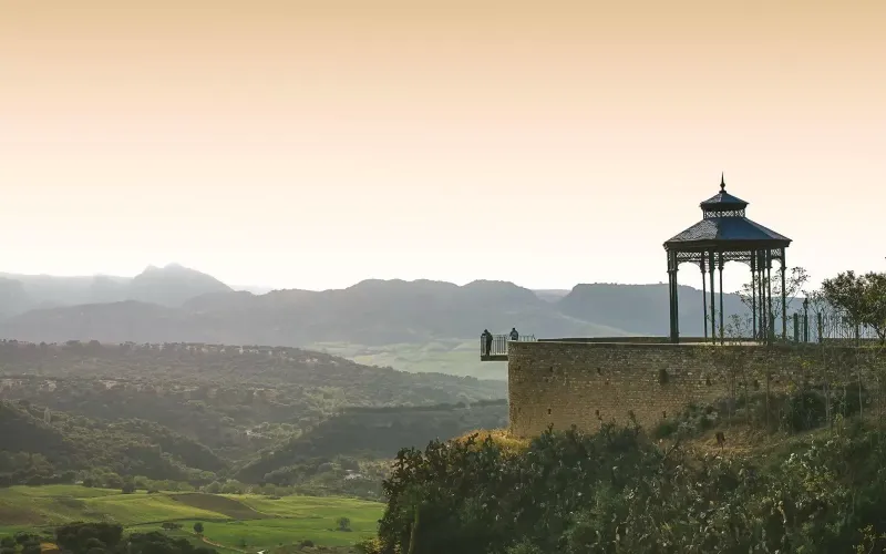Balcón del Coño viewpoint in Ronda