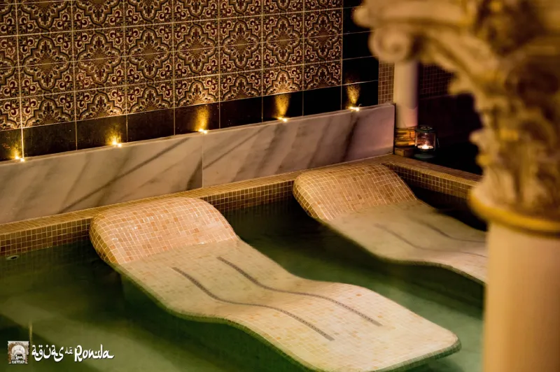 visiting Hammam Aguas de Ronda Arabic baths