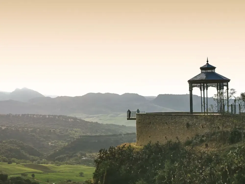 balcon del coño viewpoint in ronda