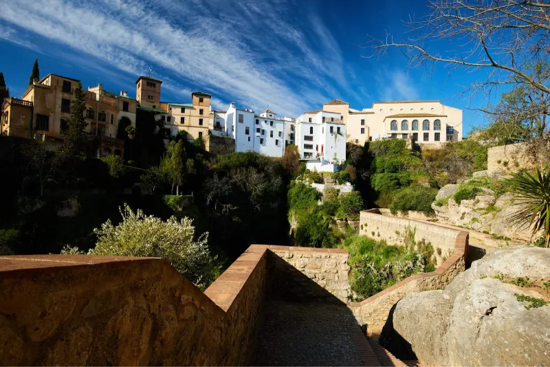 Jardines de Cuenca gardens in Ronda