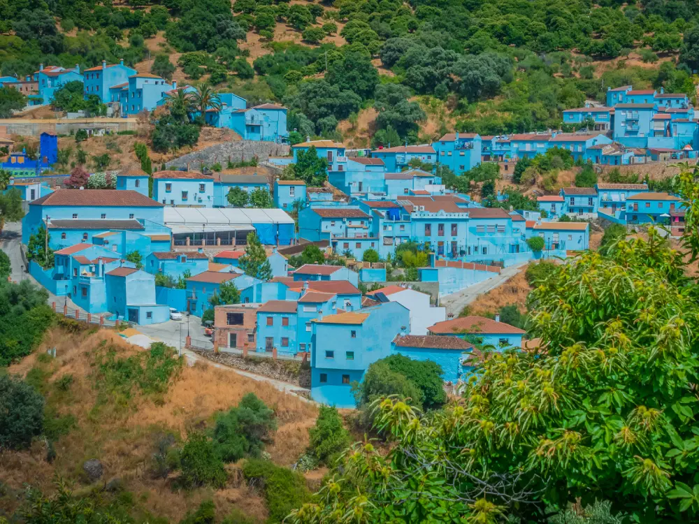 visitar Júzcar cerca de ronda